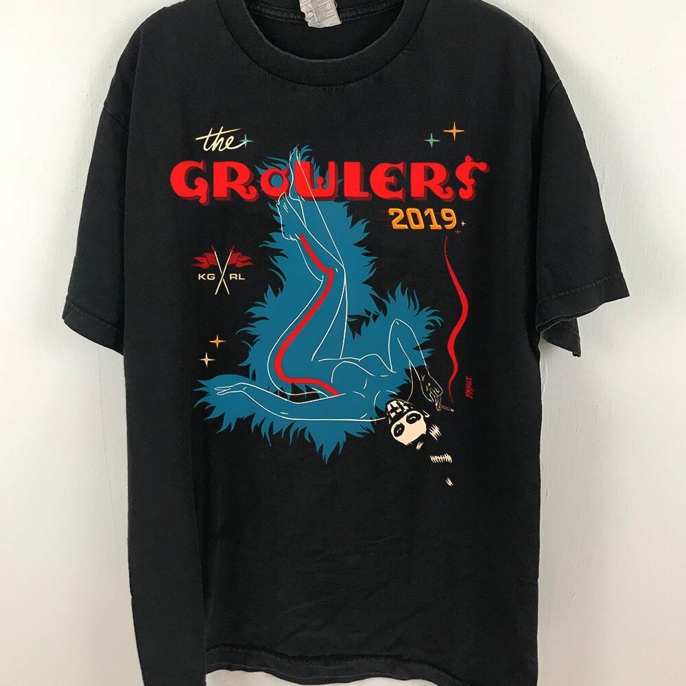 Vintage The Growlers Gift For Fans Men S-235XL Tee 10D252 Unisex T-Shirt L