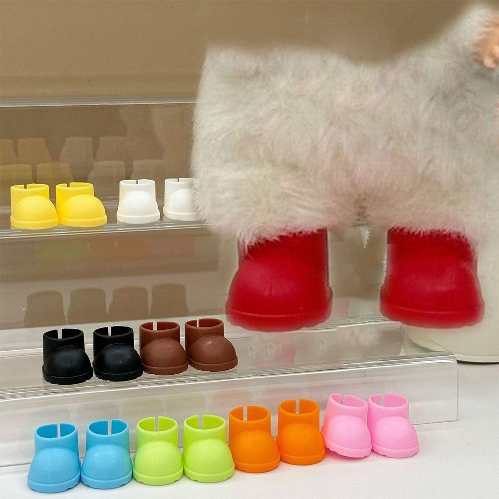 

Разные стили Кукольная кожаная обувь Ручная работа Кукольные аксессуары Новая мини кукольная обувь Кукольные игрушки чёрный