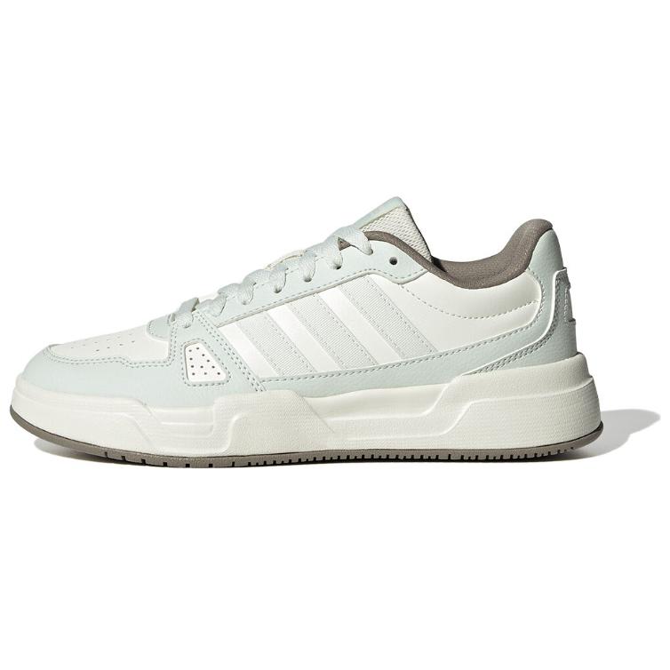 Adidas Lite Baller Fashion Slip Resistant Durable Low Top Skate Shoes Unisex Skate Shoes White JS3418