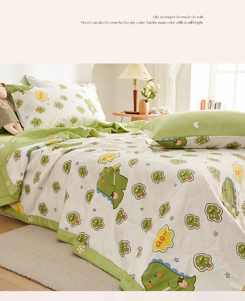 Clever New Cotton Small Fresh Printed Cotton Summer Quilt