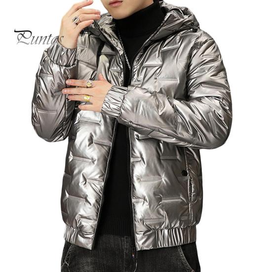 

Мужская зимняя куртка из хлопка, парка, ветрозащитное толстое теплое пальто, модная однотонная повседневная верхняя одежда с длинным рукавом для холодной погоды XXL серый