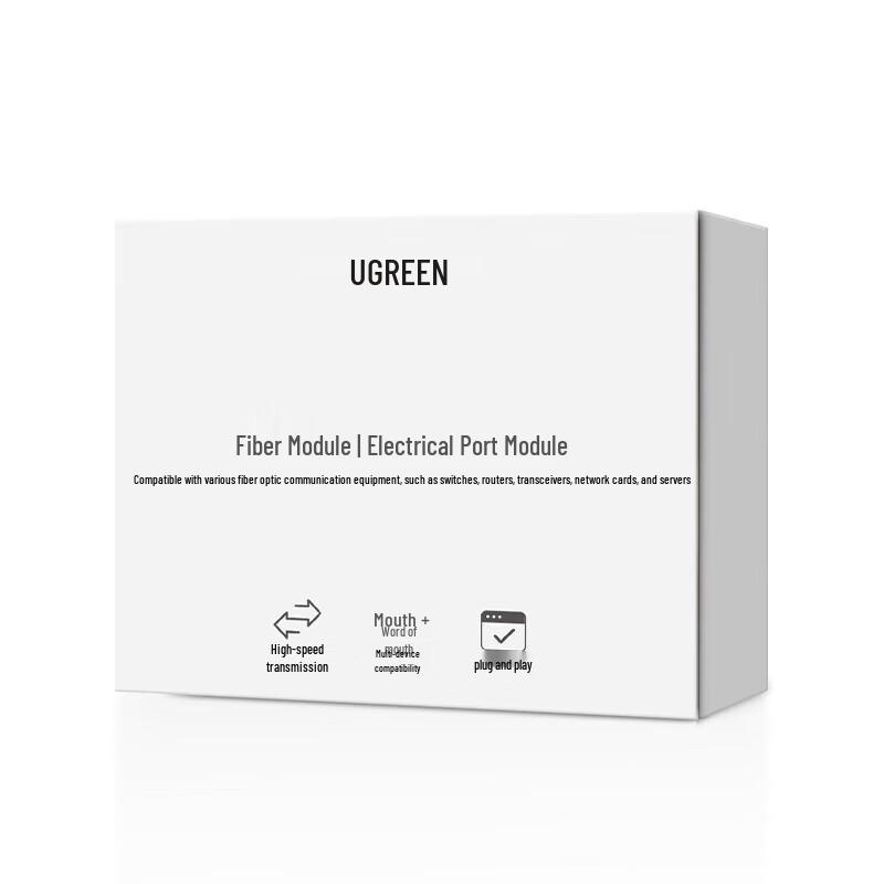 Ugreen SFP+ 10G Fiber To RJ45 Ethernet Transceiver Module
