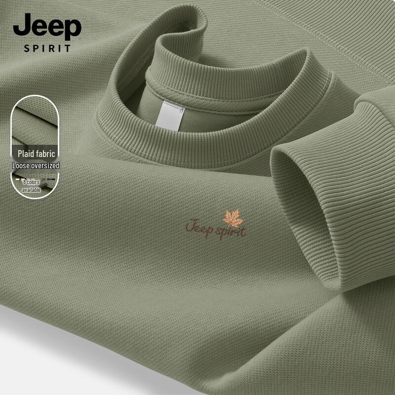 JEEP SPIRIT Men s 2026 Spring Autumn Casual Sweatshirt M