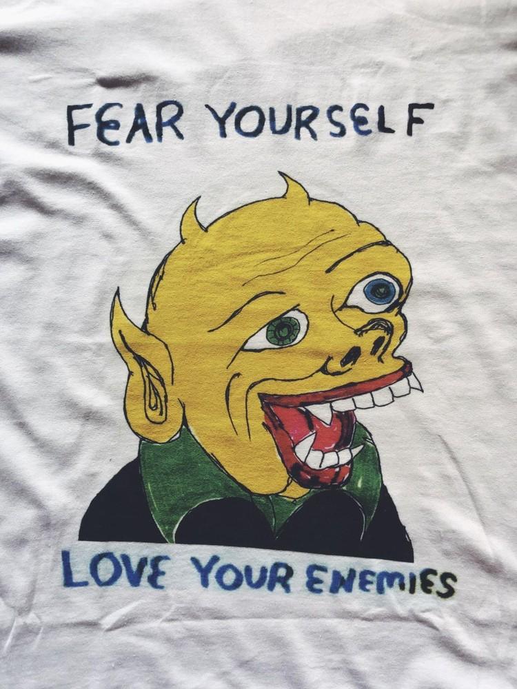 Футболка Daniel Johnston Fear Yourself Love Your Enemies S-5XL XXL