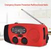 Hand-Crank Solar-Powered LED Light & Emergency Radio with Mobile Power Bank