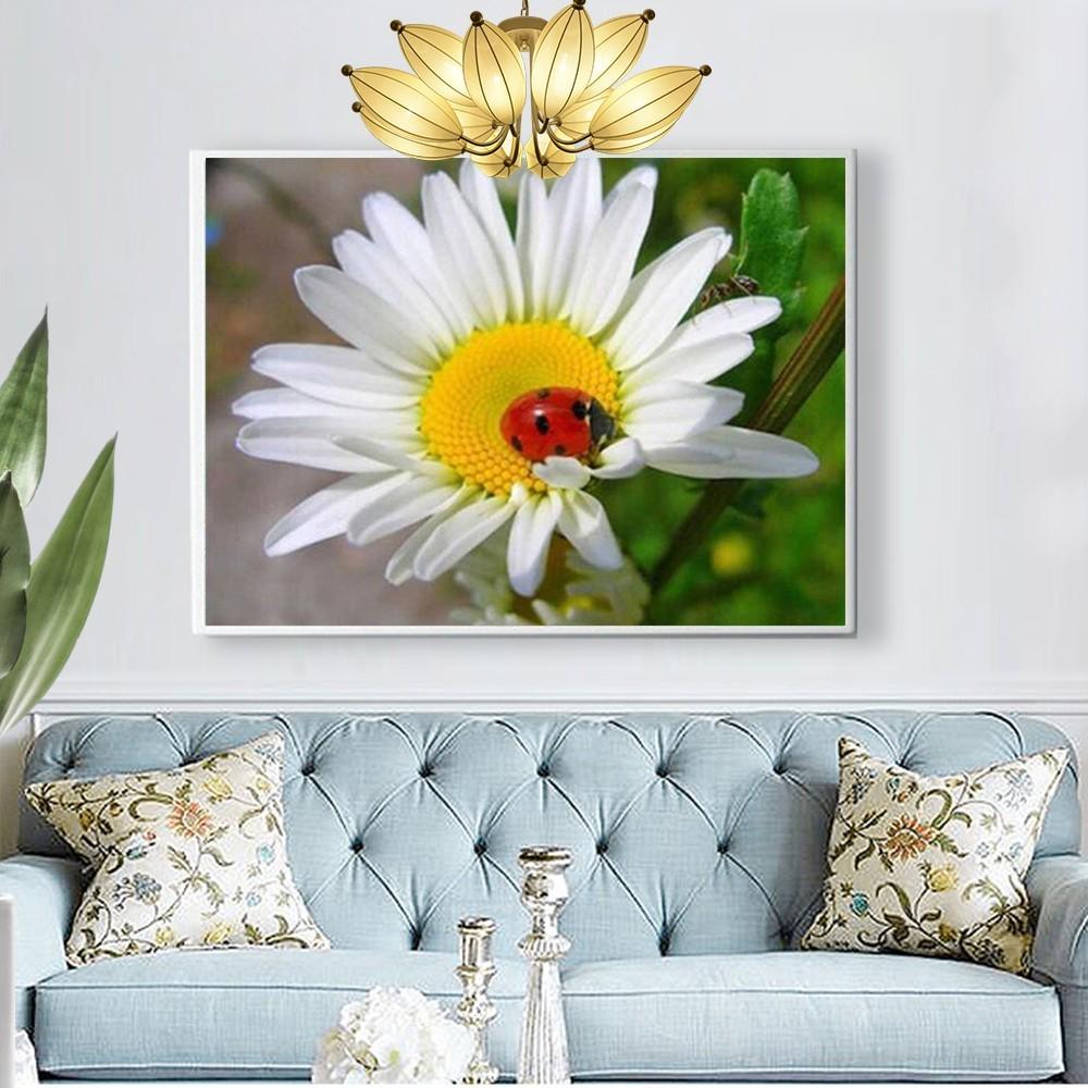 5D DIY diament haft słonecznik pełny wyświetlacz obraz diamentowy obraz ścieg krzyżykowy