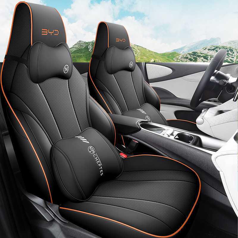 2025 Model Vitality Edition Dolphin 420km Full Coverage Car Seat Cover - All-Season, Custom Fit.
