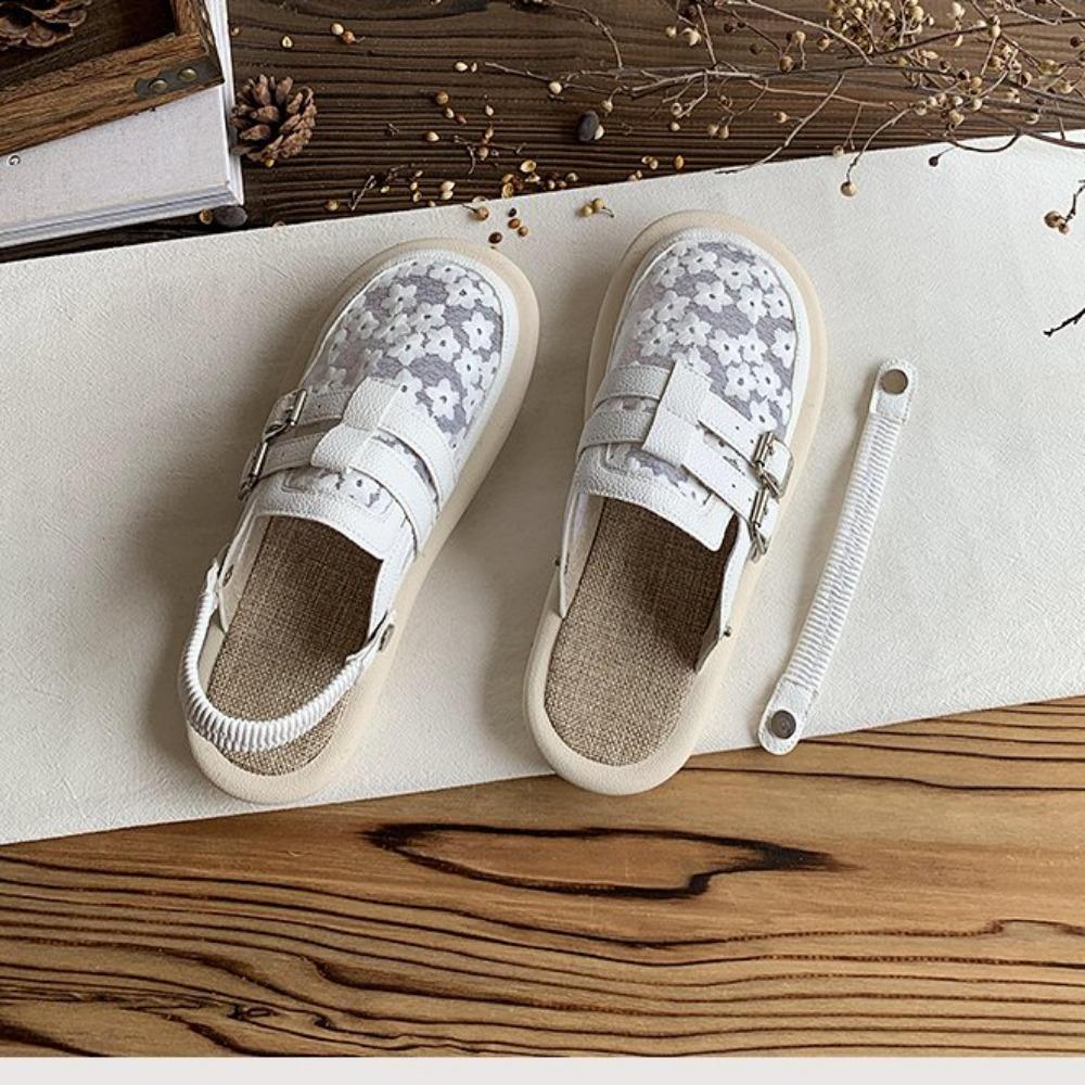 

Женские сандалии Новые летние роскошные туфли для женщин Дизайнерские сандалии Кожаные Дышащие На плоской подошве Повседневные Женские сандалии Zapatos De Mujer 40 белый