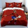 Soccer player graphic design. Bedding sets Duvet cover sets Duvet covers Pillowcases(1* Duvet Cover 2* Pillowcases without duvet insert)