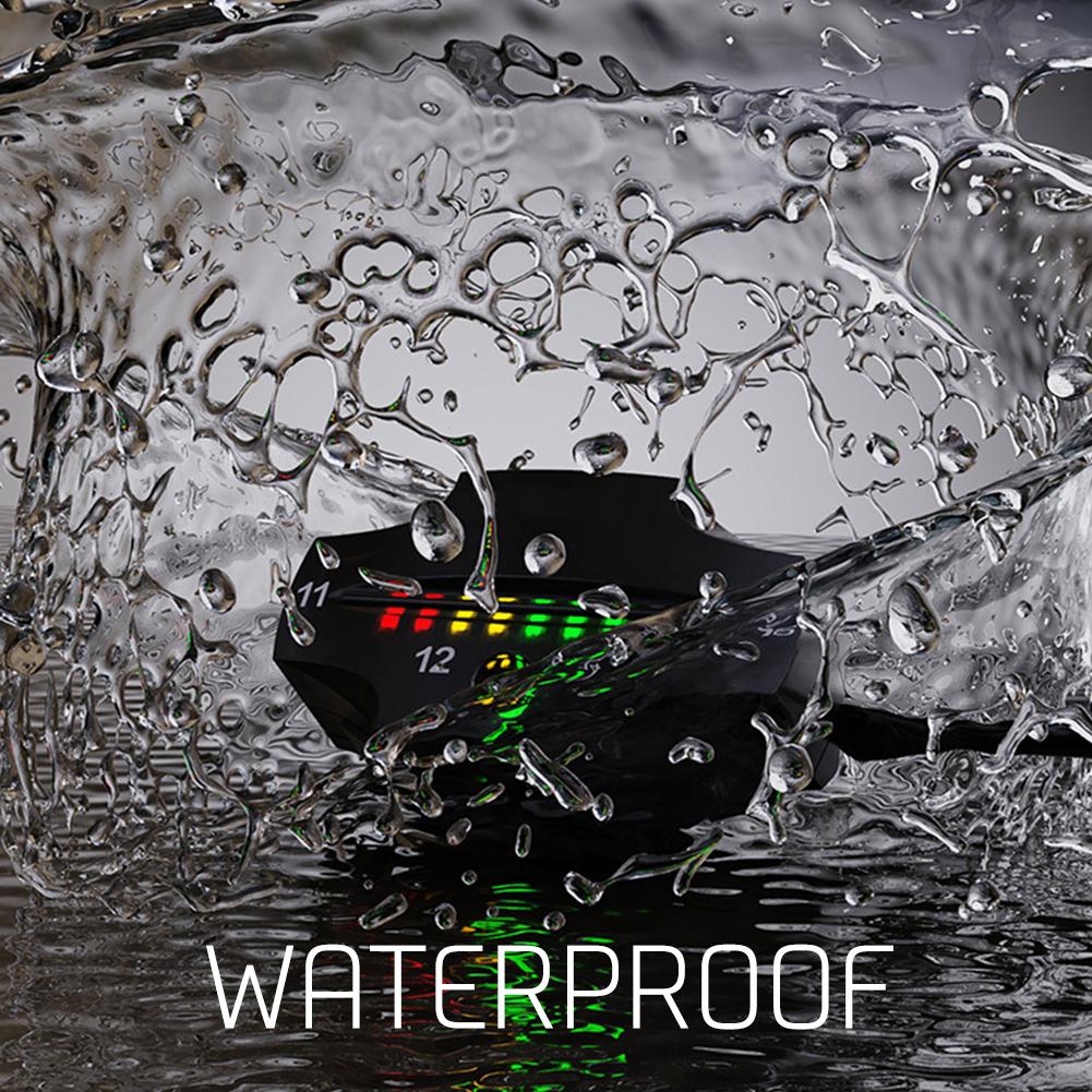 12V LED Tricolor Indicator Light Digital Panel Voltmeter Electric Voltage Meter Volt Tester For Auto Battery Car Motorcycle Ship