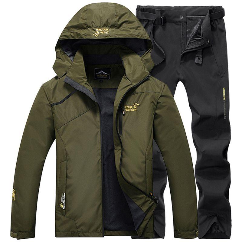 Men Fishing Suit Set With Comfortable