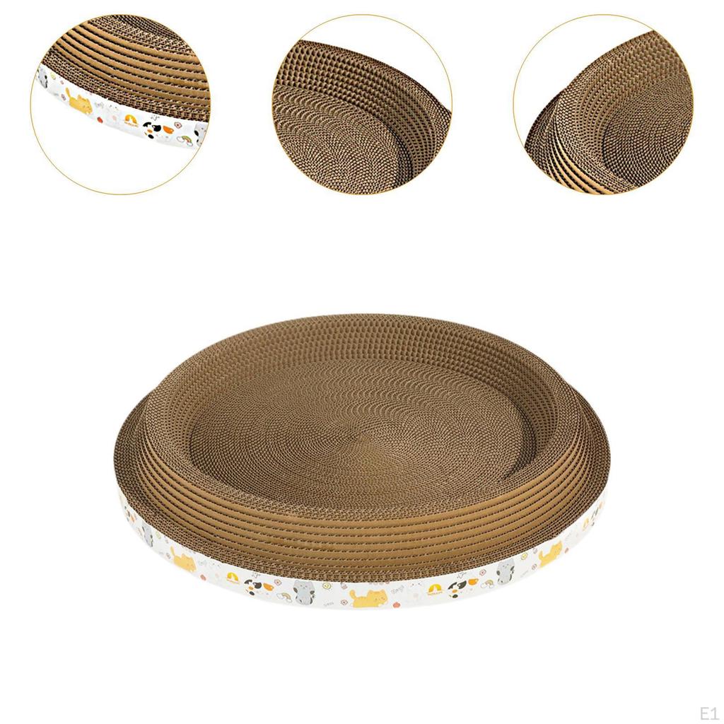 Cardboard Cat Scratcher Bed for Indoor Feline Relaxation