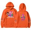 Kids Loose Long Sleeve Sweatshirts Blouse Causal Fashion Solid Color Pullover Hooded Sweatshirts Top With Pocket
