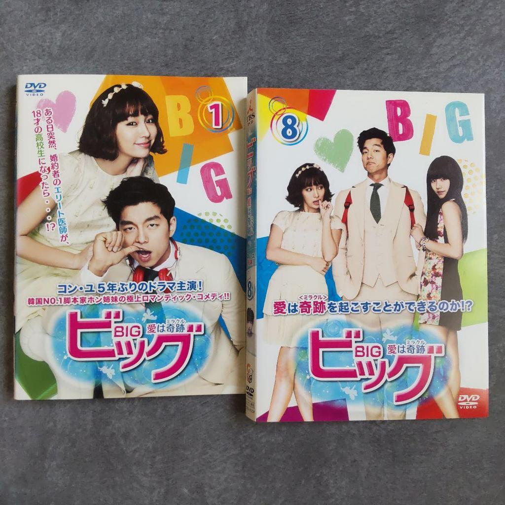 [USED] DVD Big ~Love is a Miracle~ (All Episodes) Rental Gong Yoo Bae Suzy