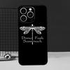 Outlander Sassenach Dragonfly Case For iPhone 16 15 14 13 12 11 Pro Max X XR XS 7 8 Plus 12 13 Mini Bumper Cover