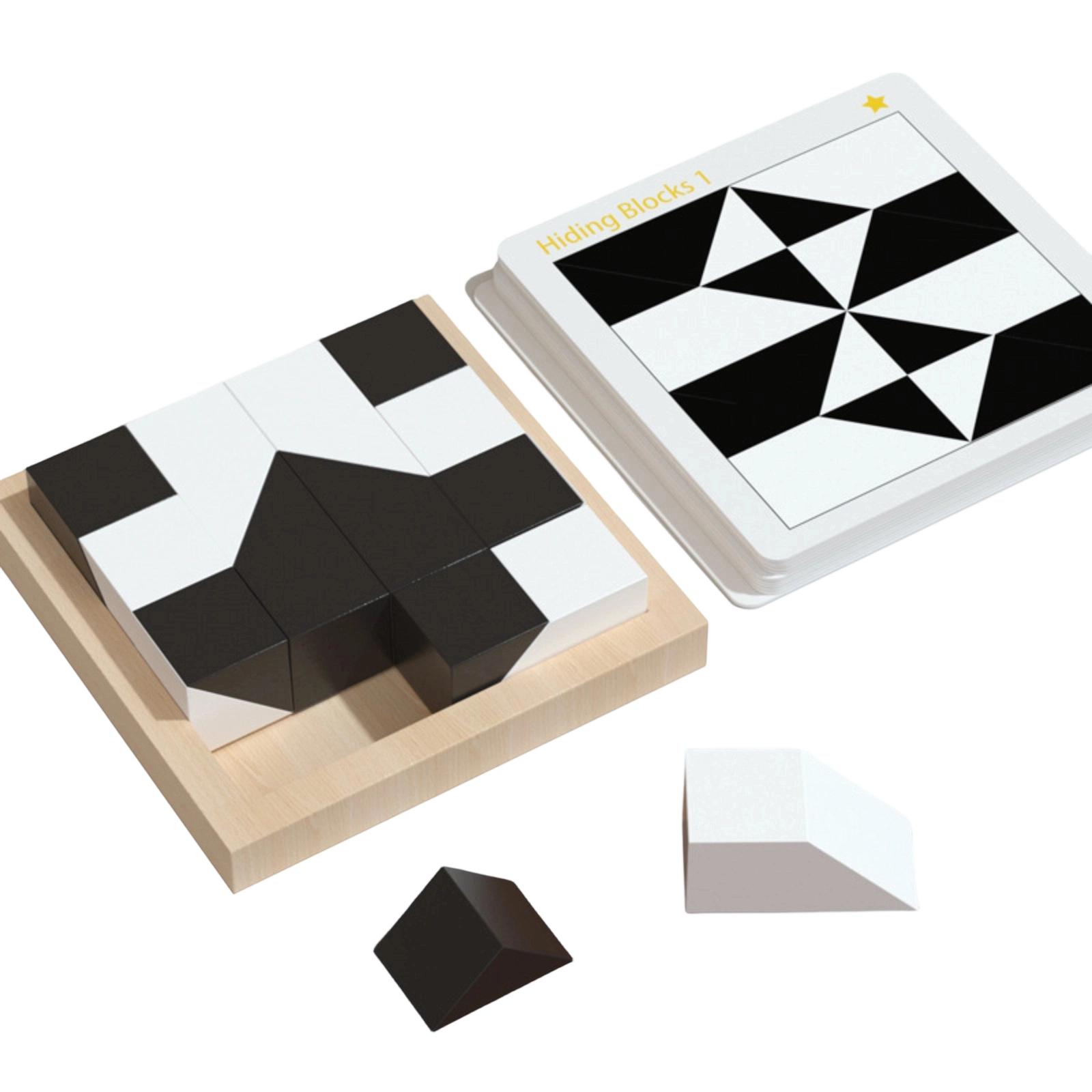 Building Puzzle - and Spatial Thinking Teaser for Kids and Adults One Size чёрный