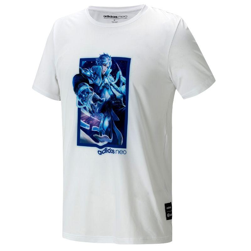 Adidas Neo x HONOR OF KINGS T Shirt Men s White FR7990 M