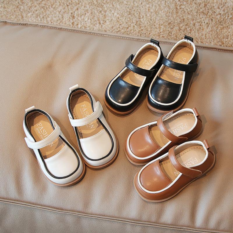 Однотонные детские мокасины — фото 4