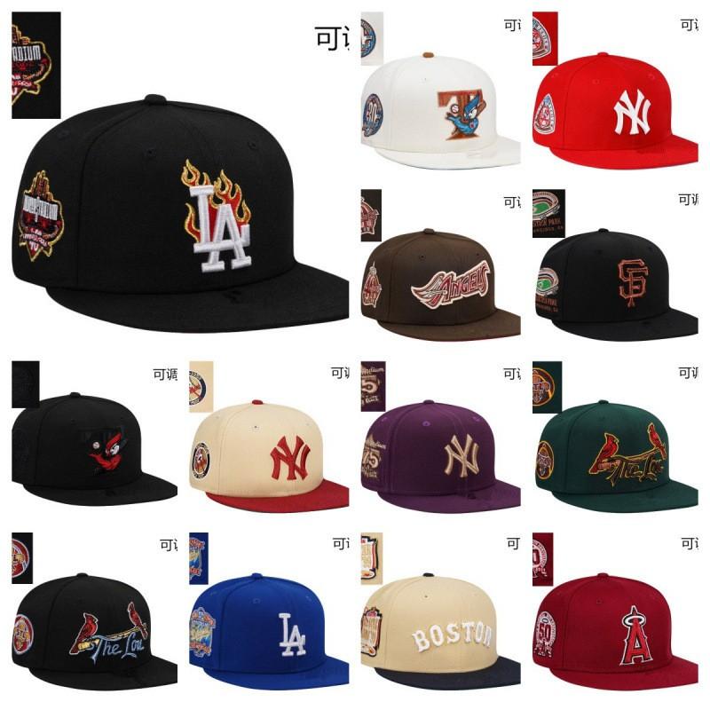 LA Dodgers Embroidered Baseball Cap Adjustable Flat Brim Street Hip Hop