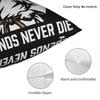 Decorative Pillowcase Rip Chuck Norris Never Dies Stuff Bed Pillow Case Cover Square Style Multiple Sizes