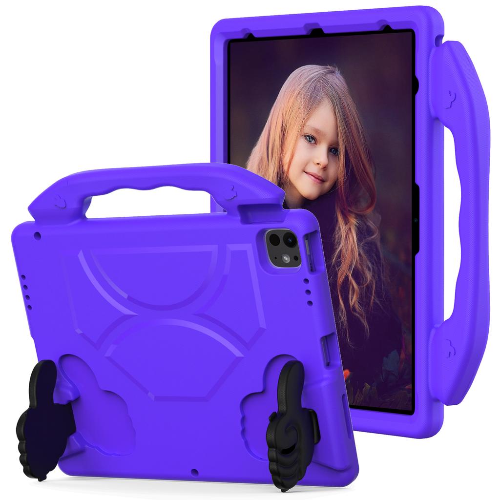 For iPad Pro 12.9-inch (2018)/(2020)/(2021)/(2022)/Air 13 (2025)/(2024)/Pro 13 (2024) Tablet EVA Case with Thumb Kickstand