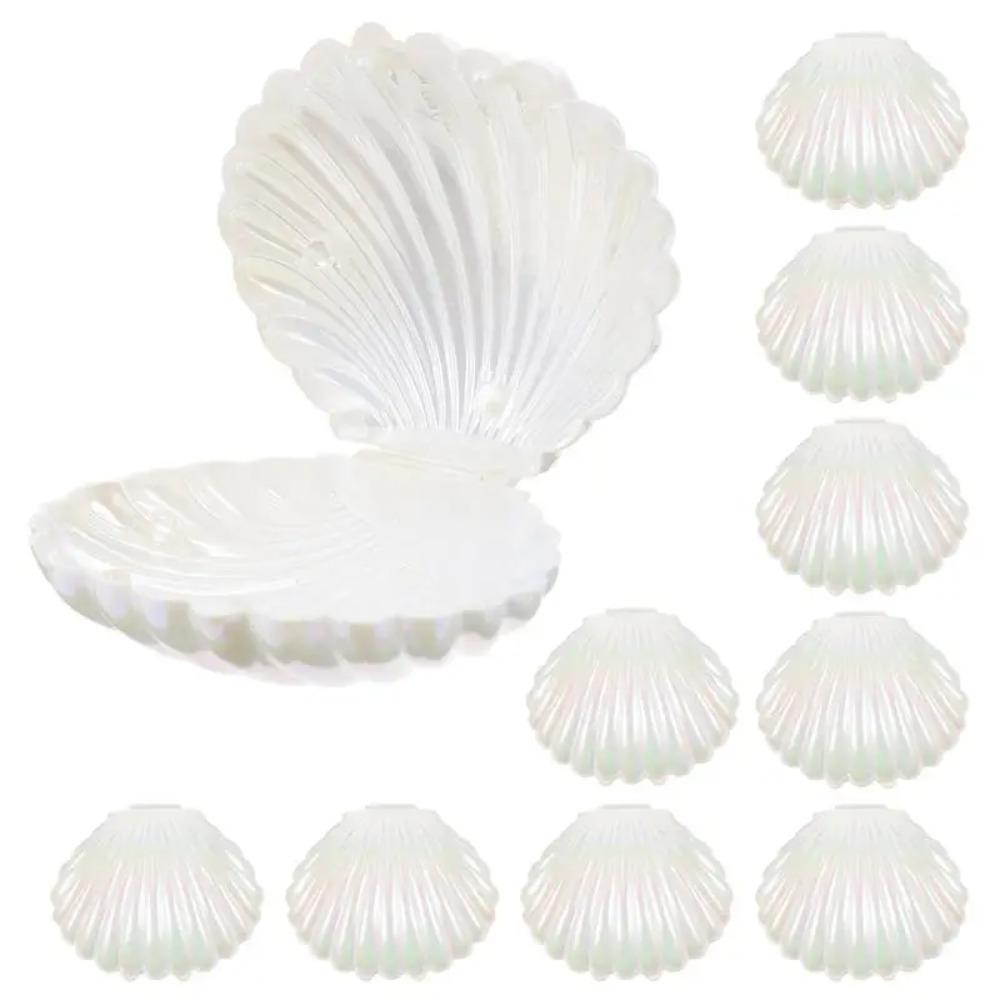 10pcs Shell Candy Boxes Cute MakeUp Jewelry Storage Boxes Wedding Favor Box  Baby Shower