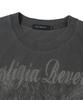 NOT4NERD Ignited Angel Pigment Loose Cropped T-Shirts - Charcoal
