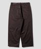 PERSTEP Mix Wide Chino Pants Dark Brown Julp4687