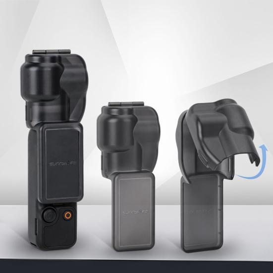 Osmo Pocket 3 Gimbal Kamera için Silikon Koruyucu Kılıf Çizilmez Darbeye Dayanıklı Tam Koruma Gimbal Koruyucu Kılıf