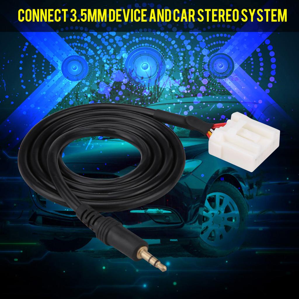 3.5MM AUX Audio Input Radio MP3 Player Cellphone Input Adapter Cable for Less Than Span Class= Ui Risk_flag3 More