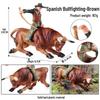 Wild Safari Animal Figurines: Giraffe, Elephant, Rhinoceros, Brown Bear, Tiger, Lion, Leopard, Hippopotamus - Solid Cognitive Toys