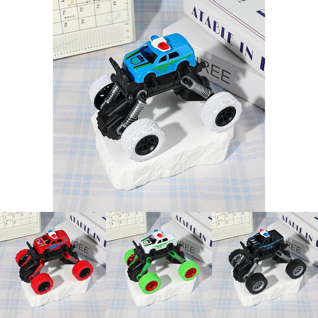 Childrens Offroad Police Car Pushback Toy For Boys With Climbing And Interactive Play
