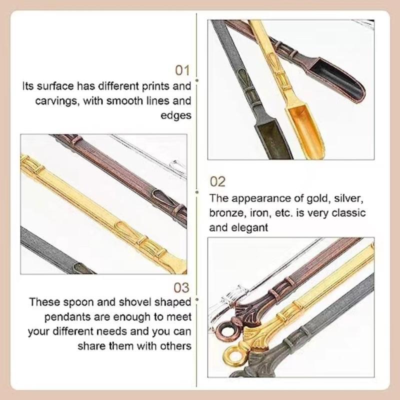 1Pc Metal Mini Shovel Spoon Medicine Spoon Micro Debugging Shovel Dessert Salt Teaspoon Mini Powder Spoon Kitchen Accessories
