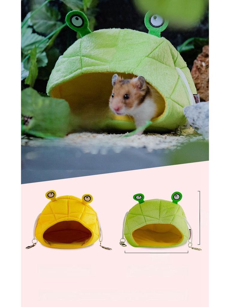 Hamsterlar için Ananas Muz Kurbağası Karikatür Hamak