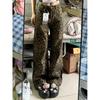 High Street Jeans mit Leopardenmuster Damen Herbst 2026 Neu Ins Alle mit Lockerer Hoher Taille Schmal Gerades Bein Weiter Bein Hosen Trend