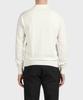 PANICALE White V-Neck Open Collar Knit