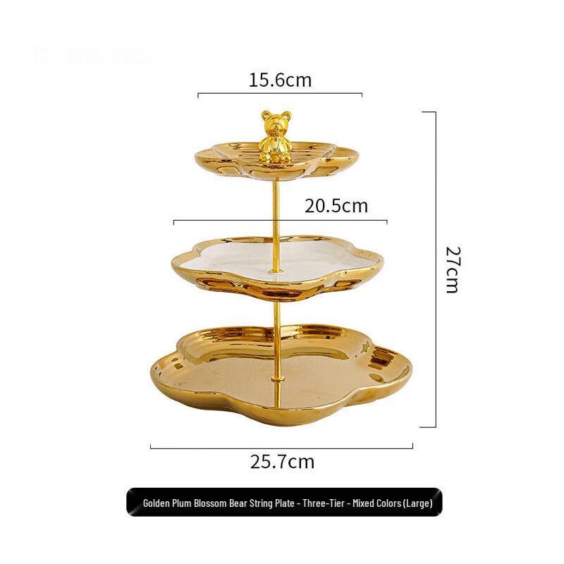 Wei Yi Ceramic Multi-Tier Fruit & Dessert Stand