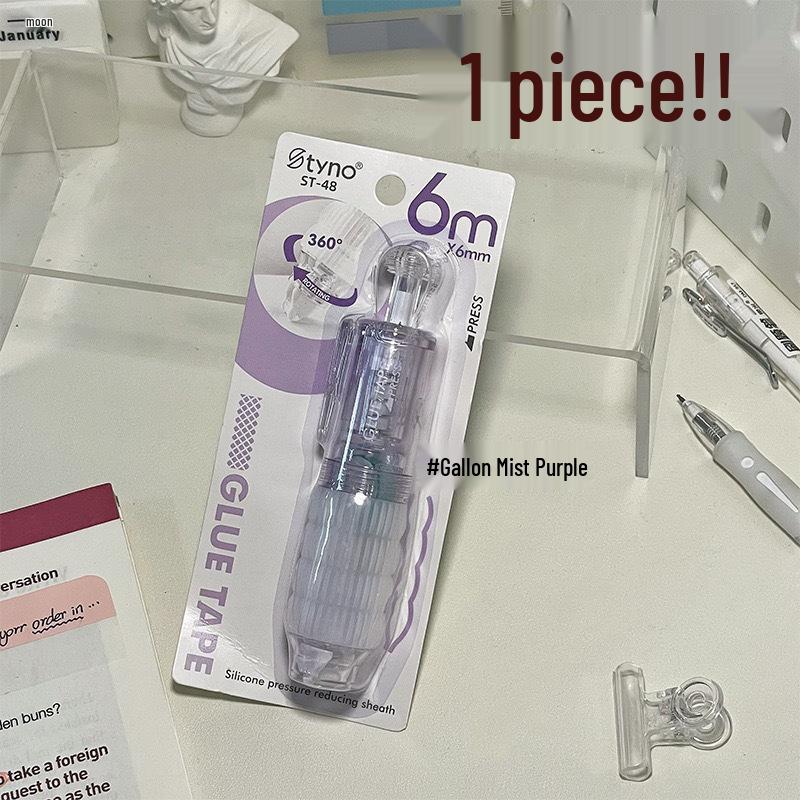Pen-Style Click-Action Glue with Replaceable Core and Strong Adhesive Diamond Dot Particles