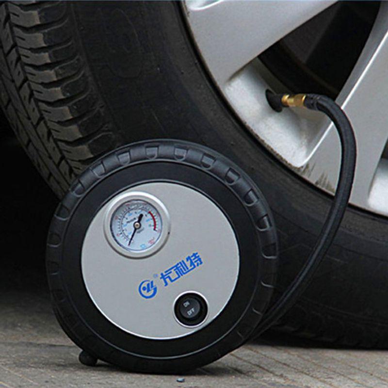 Vehicle Air Pump Wireless Portable High Pressure Air Pump Car Tire Small Car Electric Tire Pump Car Default