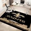 New Orleans Saints logo Print Area Rug - Soft,Washable Non-Slip Indoor Mat,Living Room,Home Office Decorative Rug