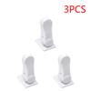 10-1pcs Child Safe Door Security Latch 180° Rotating Cabinet Lock Self Adhesive Window Door Handle Lock for Window Door Cabinet