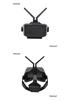 Skyzone VR-CBX-V04 FPV Goggles with 2.4G Analog Video Transmission and Drone Camera Compatibility