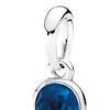 Pandora Round Gemstone Pendant Women pendant Silver 390396NLB
