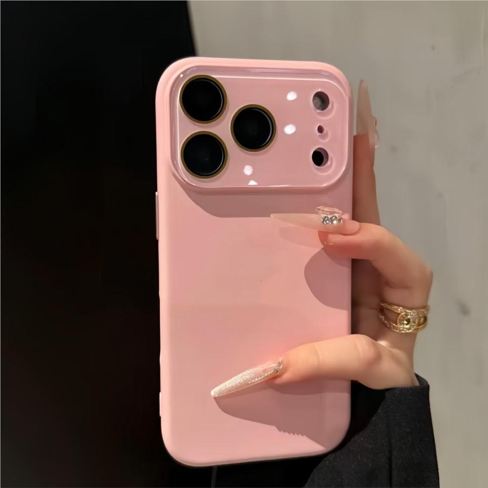 New Liquid Silicone Crystal Lens Film Case For iPhone 17 Air 16 15 14 13 12 11 Pro Max Plus Camera Protection Matte Soft Cover