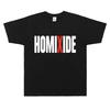T-shirt Grafica Rapper Homixide Gang Playboi Carti Opium Merch Tshirt Uomo Donna Hip Hop Oversize