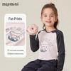 MQDMINI Girls' Hooded Long Sleeve T-Shirt