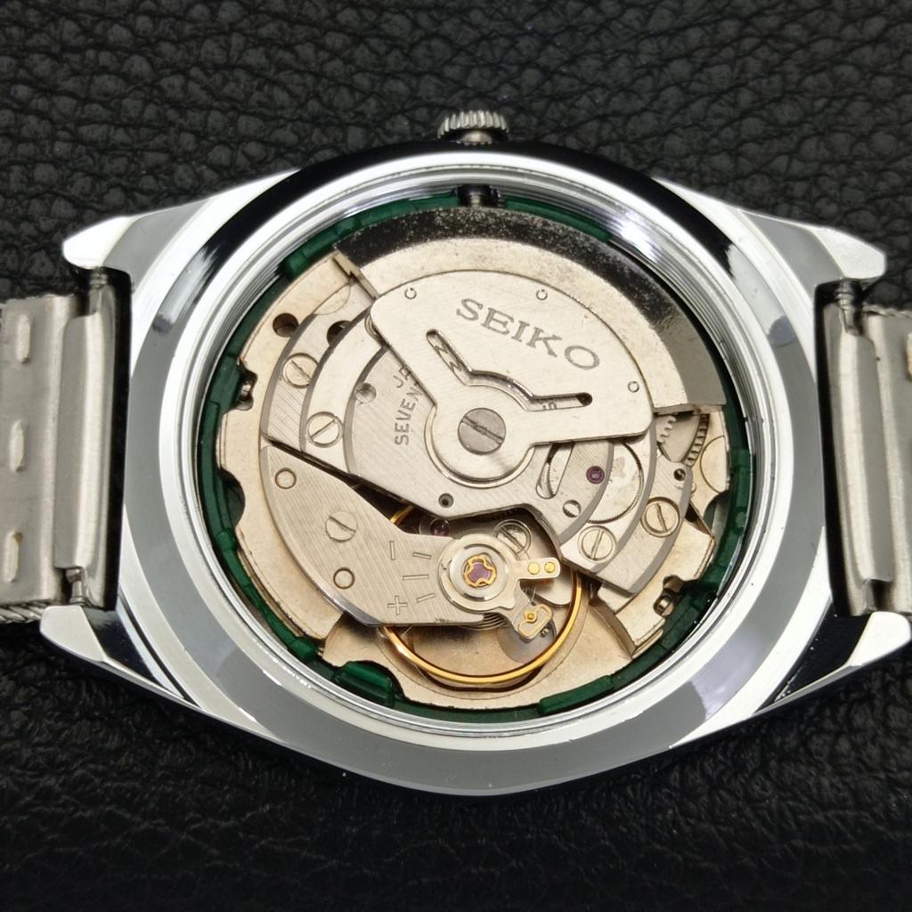 REFURBISHED SEIKO 5 AUTOMATIC 6309A VINTAGE JAPAN MENS WHITE WATCH a441321-5 Sk-a441321