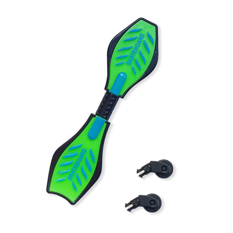 Mini Ice Skates and Finger Roller Skateboard Toy Set with Accessories