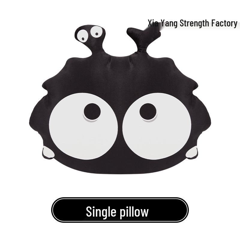 Cute Eyes & Feet Universal Car Seat Cushion for VW Golf, Sagitar, Tayron, T-Roc - All-Season Use.