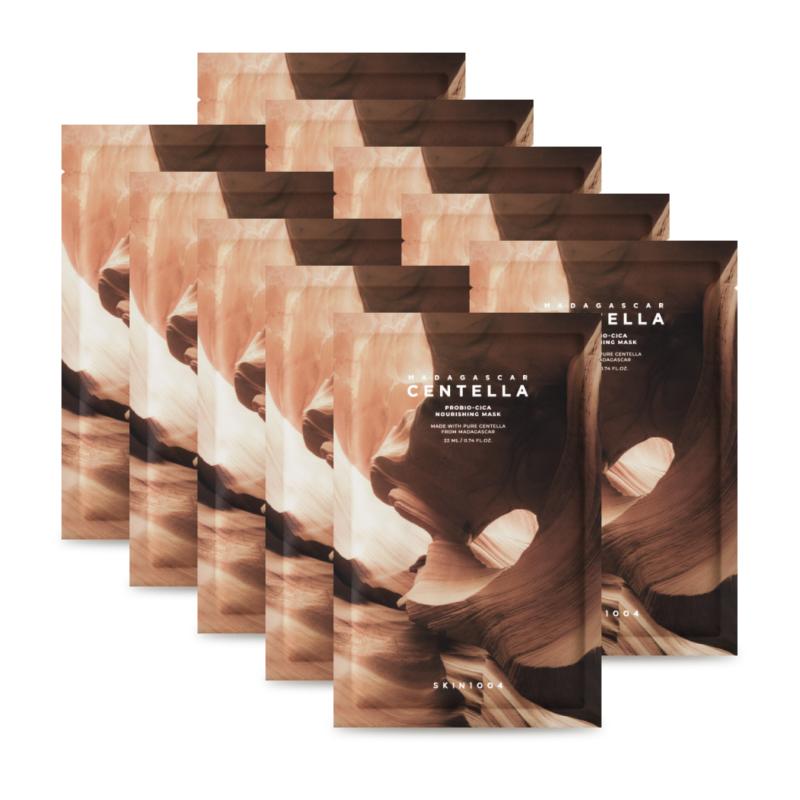 

SKIN1004 Madagascar Centella Probio-Cica Nourishing Sheet Mask Hydrating & Skin Barrier Care 10 Sheets
